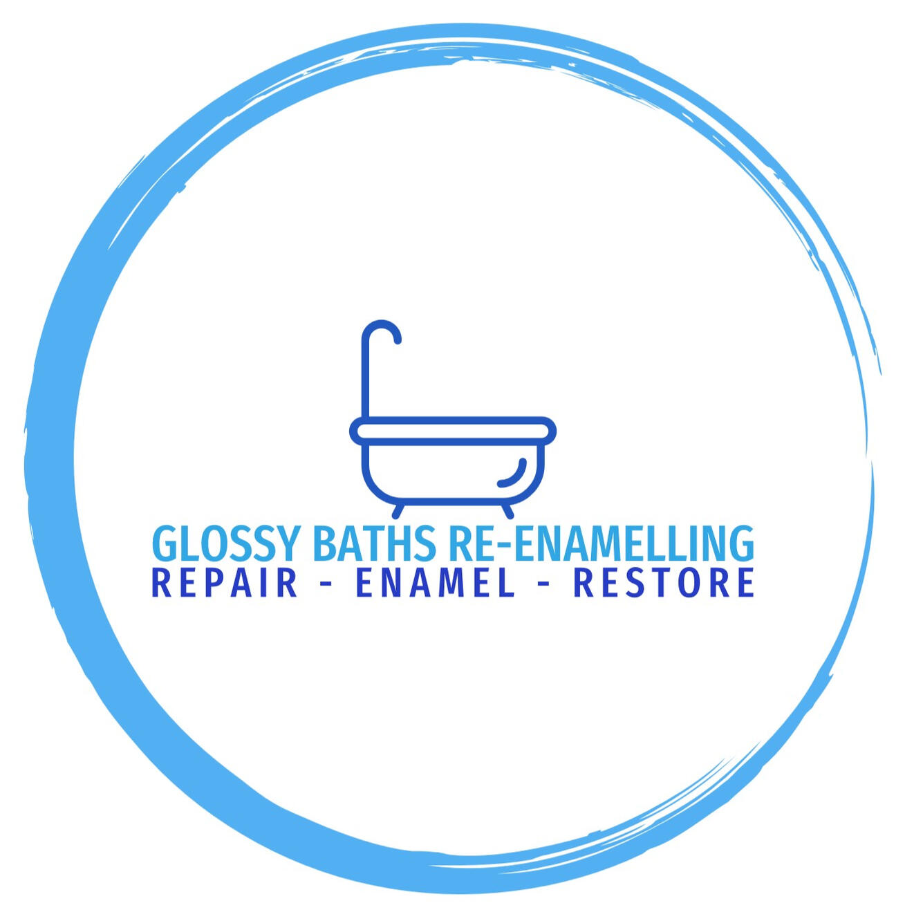 Glossy Baths Re-enamelling logo Glossy Baths Re-enamelling logo - Swansea